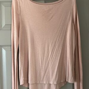14th & Union Blush Long Sleeve Top